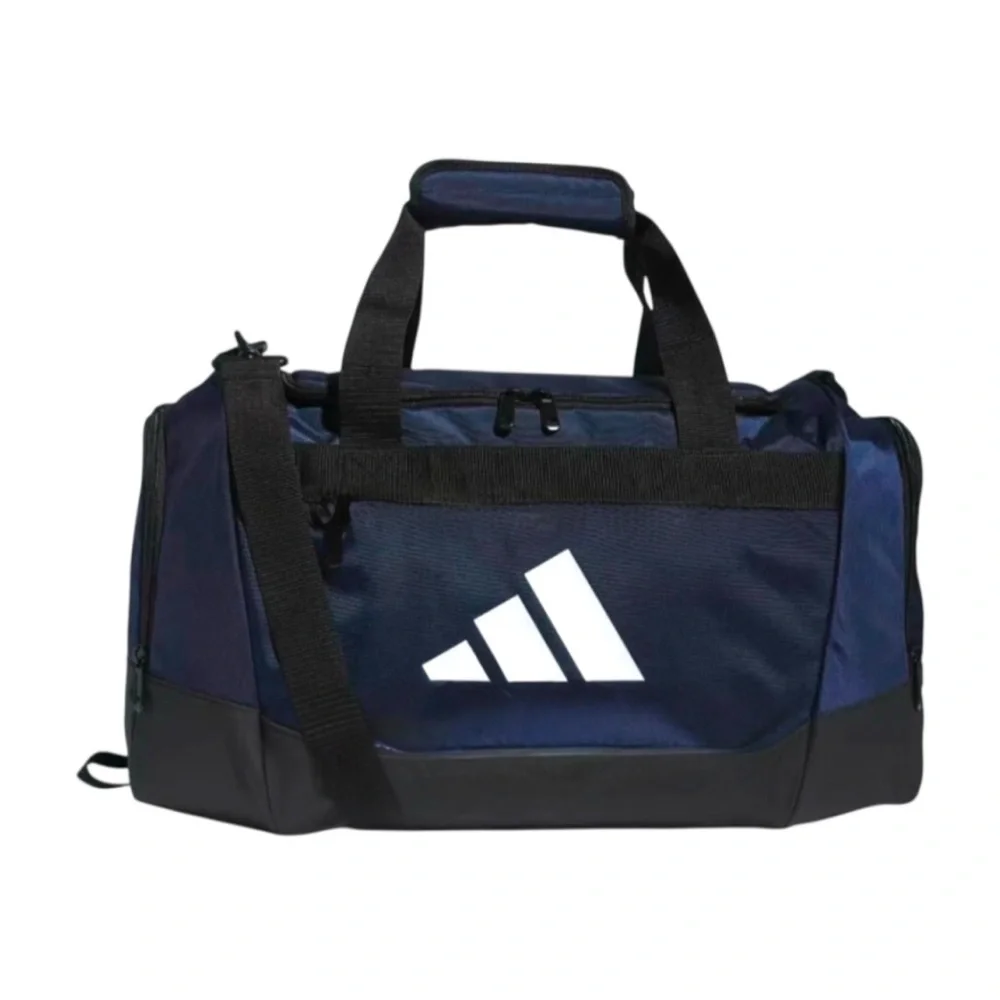 adidas Power Gym Small Hex Duffel Duffle Sport travel Bag black navy 5160735